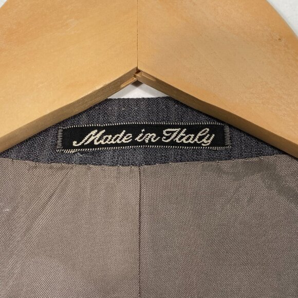 Vintage Mani by Giorgio Armani Vertical Striped Wool Blazer - Picture 2 of 9